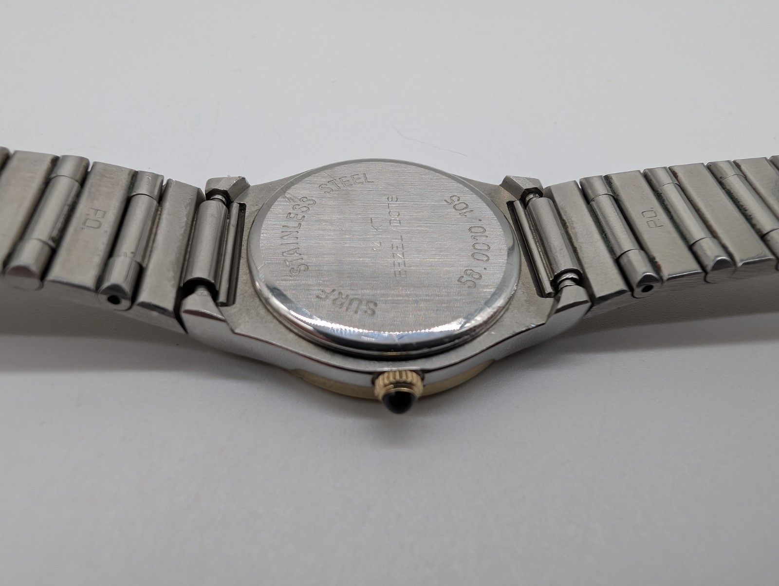 Zenith Pacific Museum Ref. 58.0010.105 Women’s 14KT Gold Steel Quartz Revised