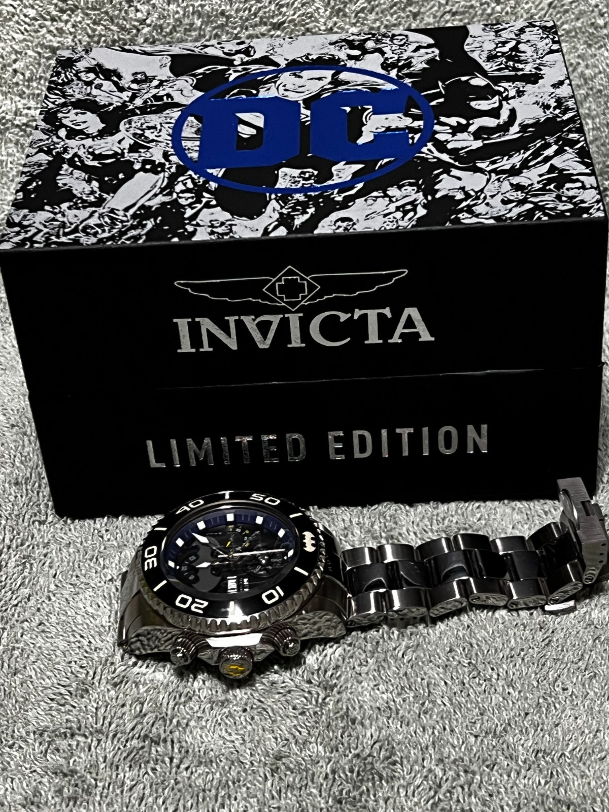 INVICTA Automatic BATMAN DC Comics Men’s Model 27173 LIMITED EDITION 0096/4000