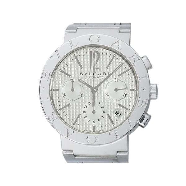 BVLGARI Bvlgari Chronograph BB38WSSDCH White Dial Automatic 38mm Date Mens watch