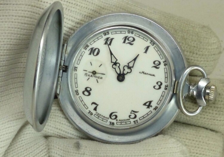 Stems with crowns (2ps) for pocket watch MOLNIYA (MOLNIA) – 3602 (ORIGINAL)
