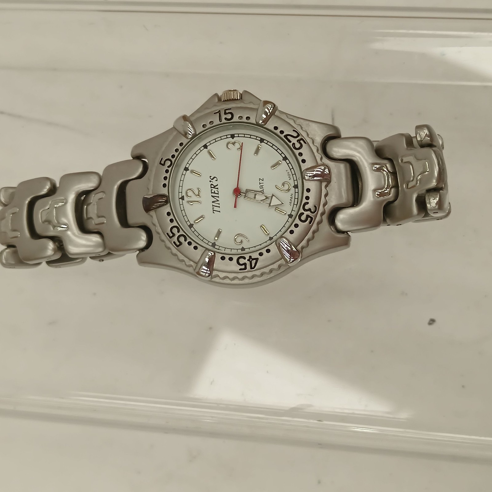 Timer’s Quartz Wristwatch Stainless Steel Spares and Repairs Bracelet Preloved