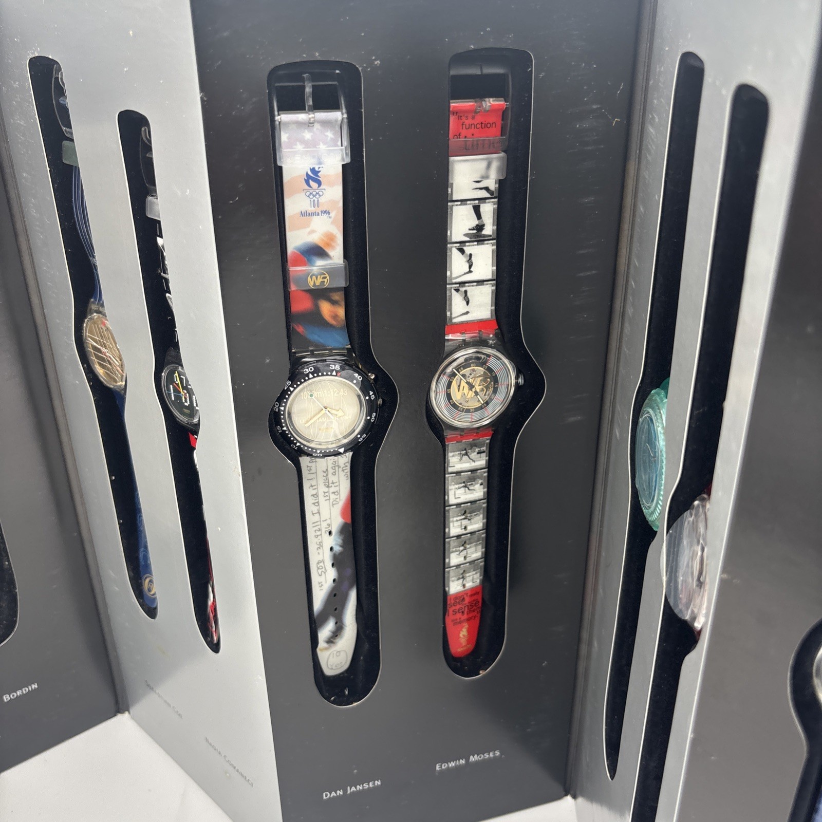 1996 Centennial Olympic Games – Swatch Watch “Olympic Legends” Ten Watch Set