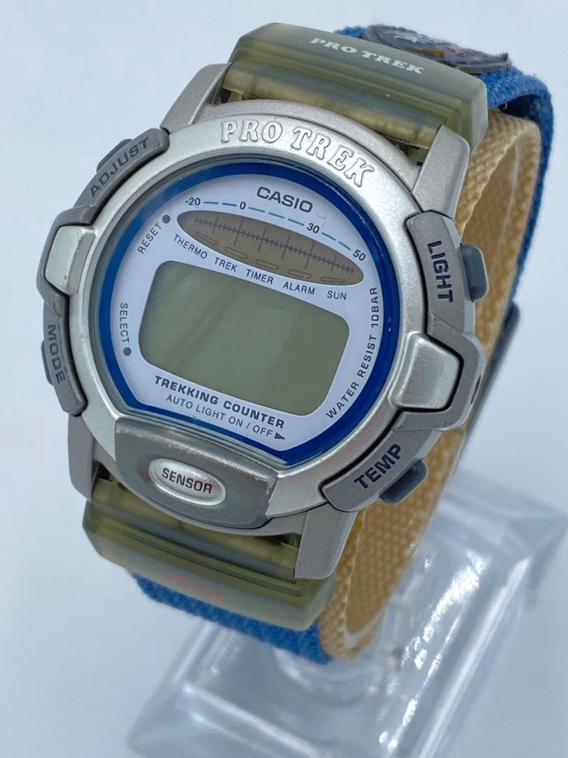 CASIO PRO TREK Ley PRL-30 Triple Sensor Watch 【USED】