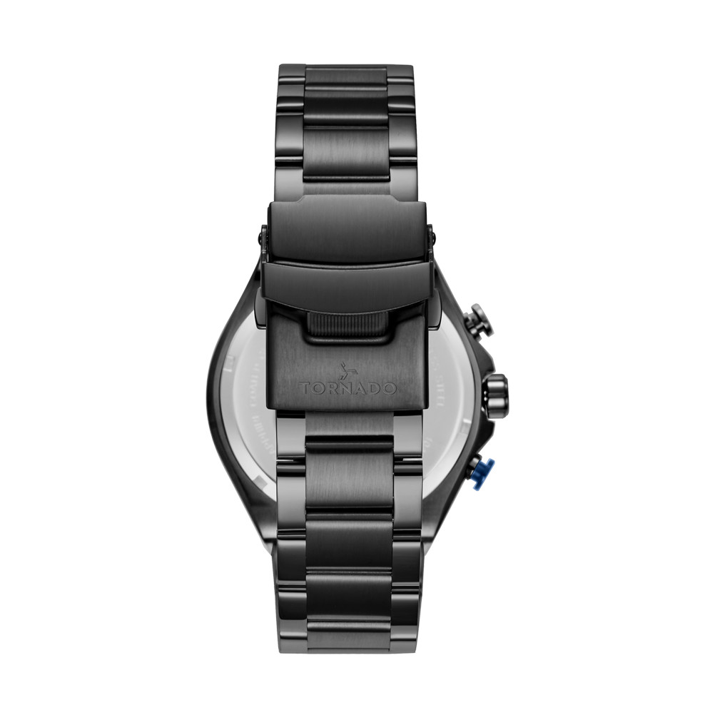 Tornado Strellar X Men’s Multi Function Watch | Blue Dial, 45mm, 100 m (10 ATM)