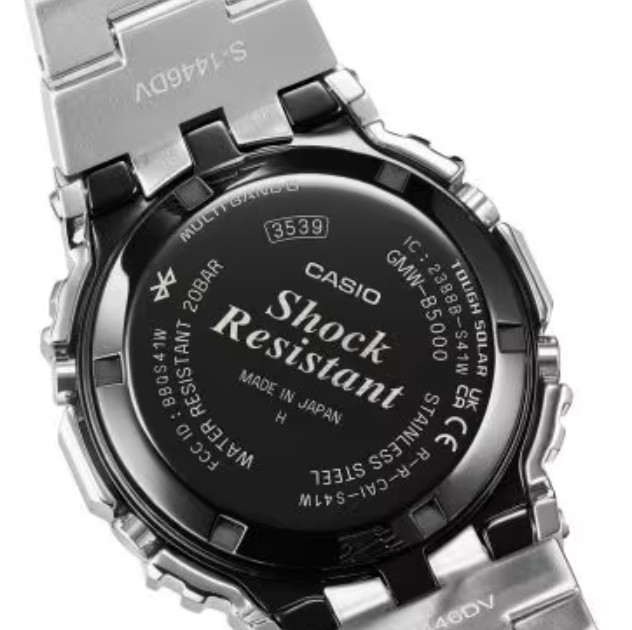 【CASIO】G-SHOCK GMW-B5000D-1CJF Solar Bluetooth Japan Model New DDP Fast Shipping