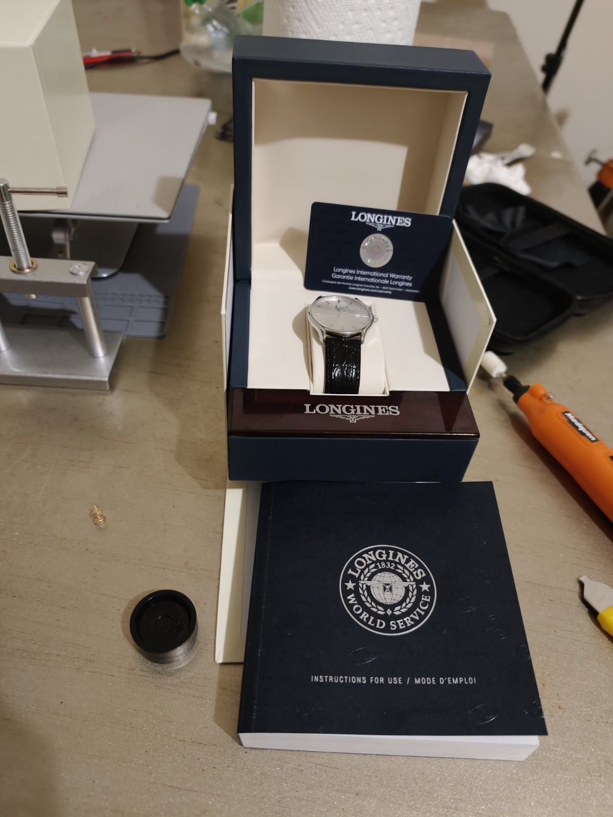 Longines Lyre L4.859.4 Silver Dial Quartz – Full Set – NOS Unworn – 2021