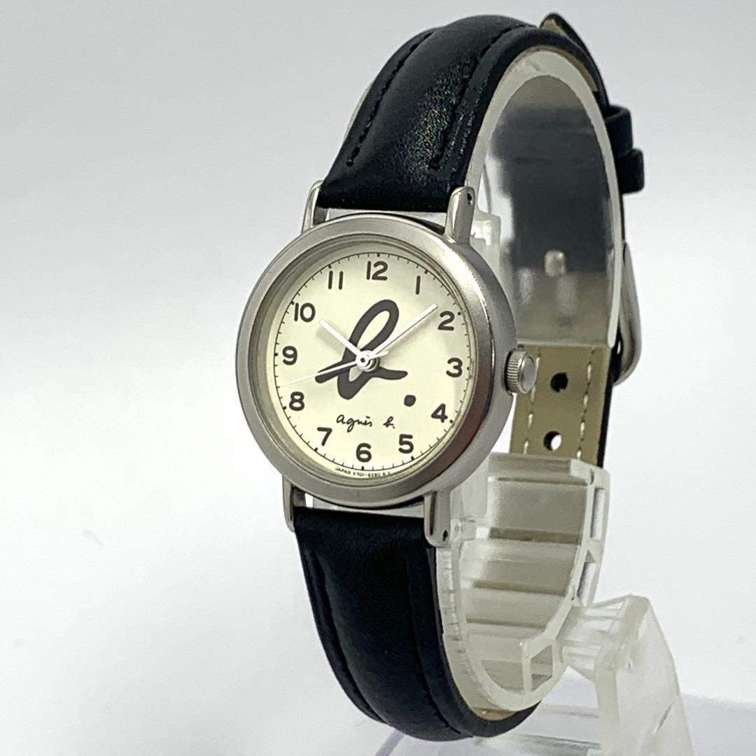 Battery replaced 793 New strap agnes b. quartz wristwatch