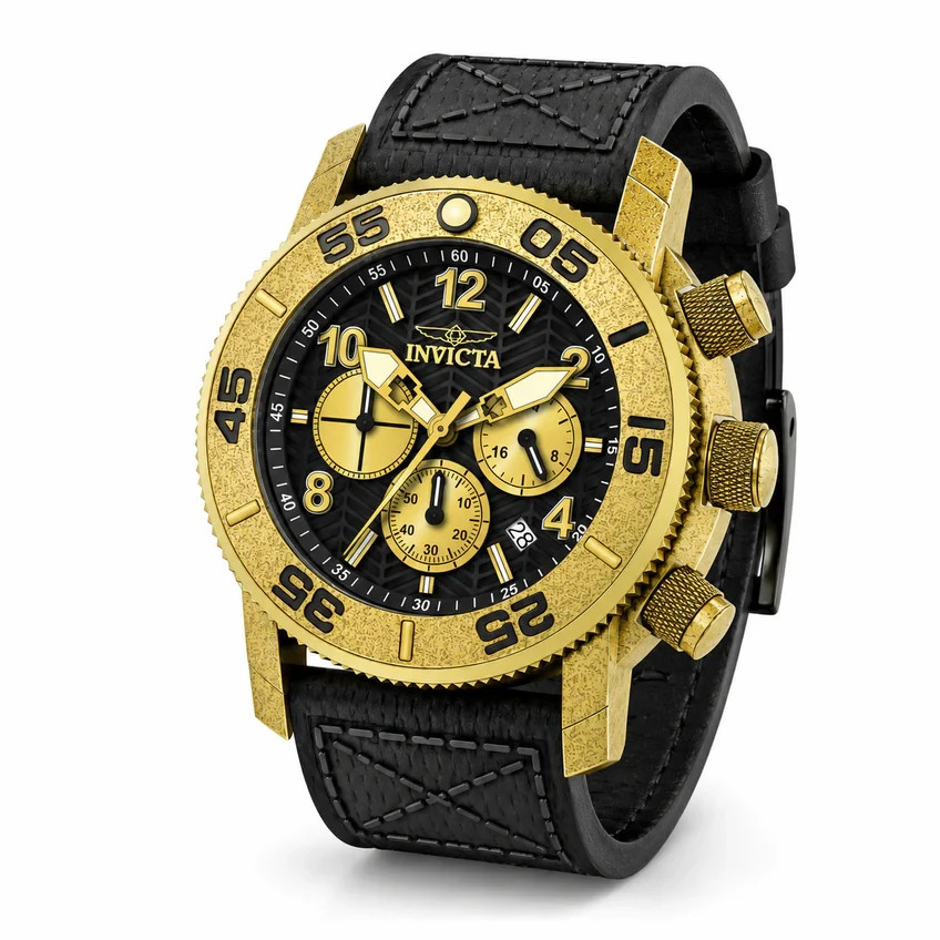 Invicta Coalition Forces Sovereign OPS Men’s Watch – 50mm. Orange. Black (50098)