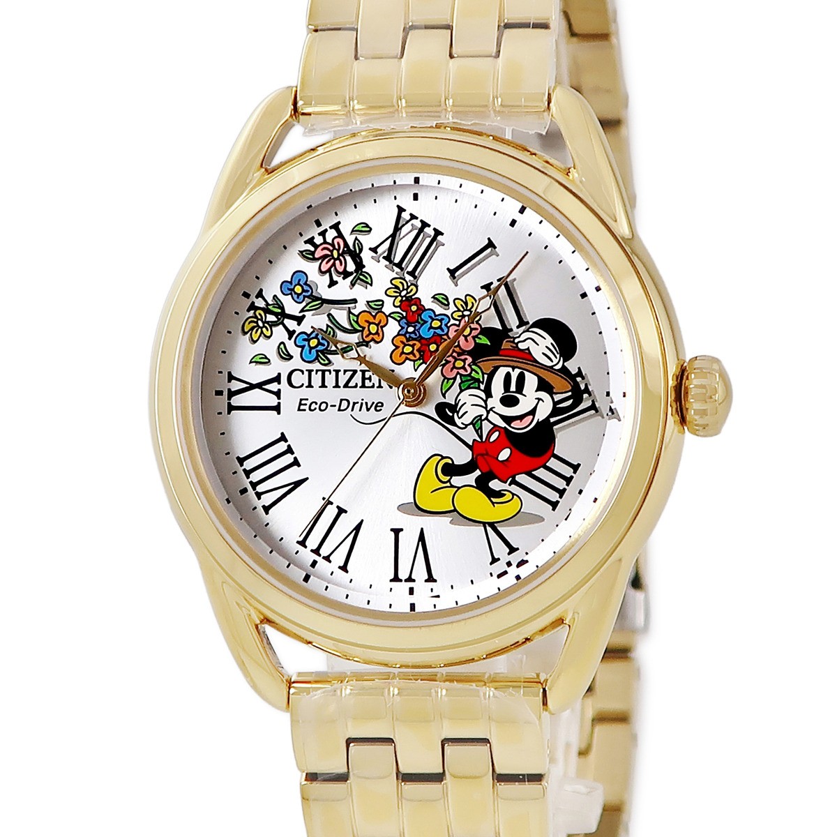 Citizen Eco Drive Mickey Classic FE7093 57W Roman Disney Collaboration Quartz Wo