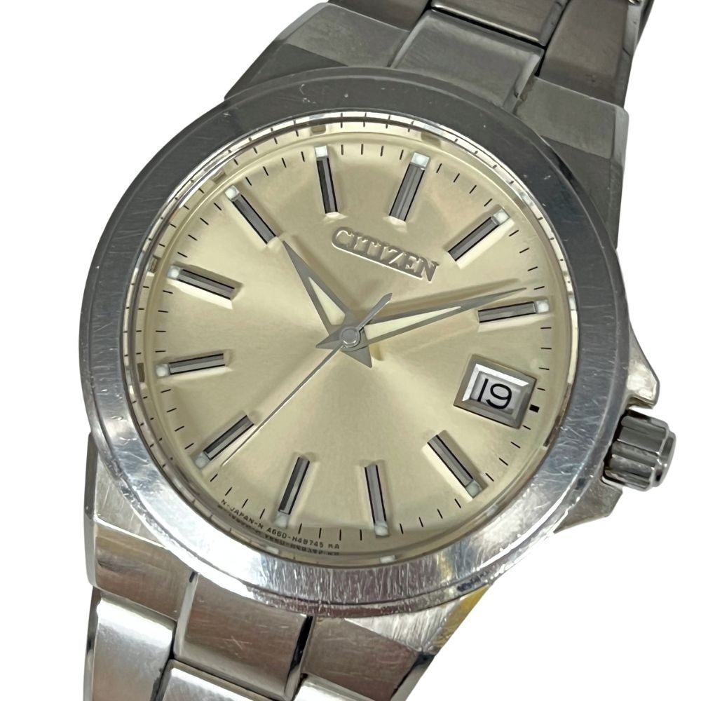 CITIZEN A660-H27228 C1229 Quartz The CITIZEN 36 mm x 42 mm Used Watch Analog