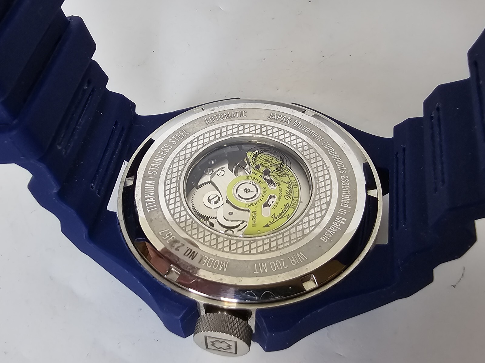 Invicta Men’s S1 Rally Automatic Watch Black Blue 23957 51mm