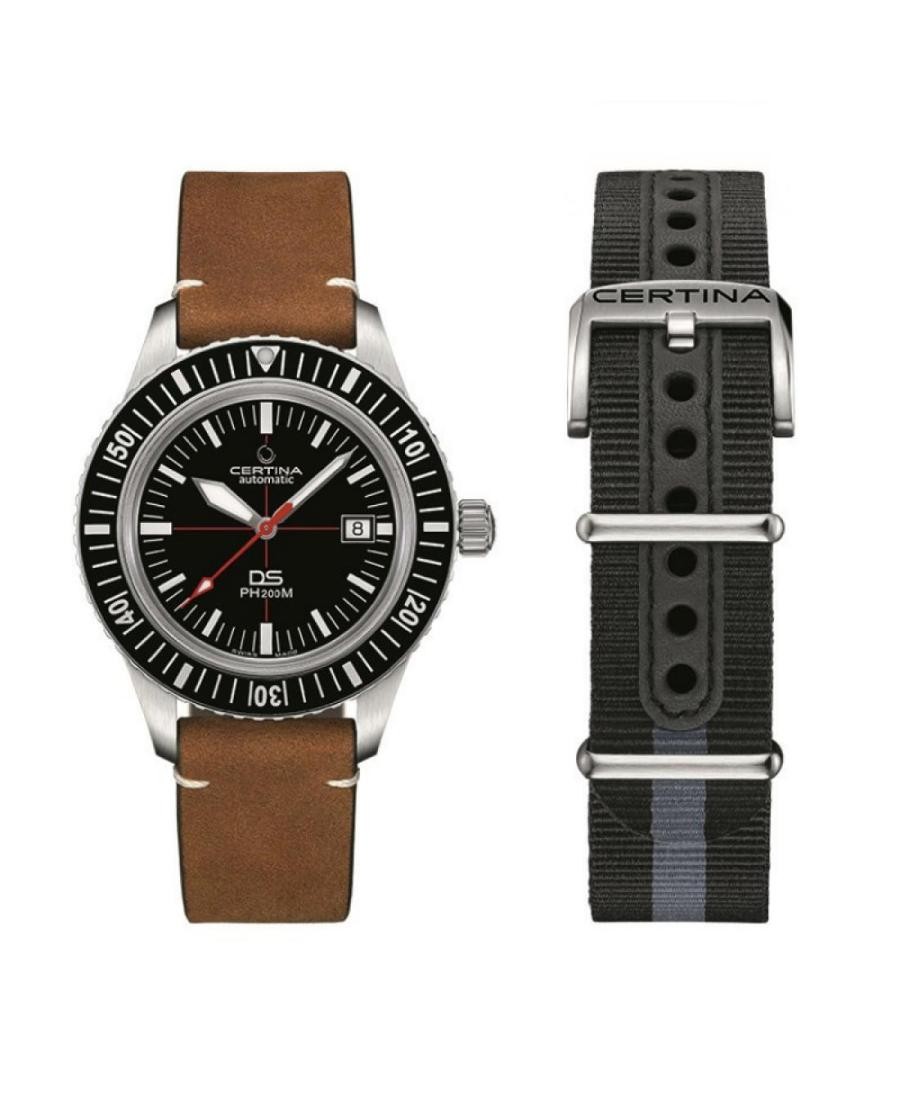 CERTINA Men Analog Automatic Casual Watch Classic Dress Black Dial Waterproof Ro