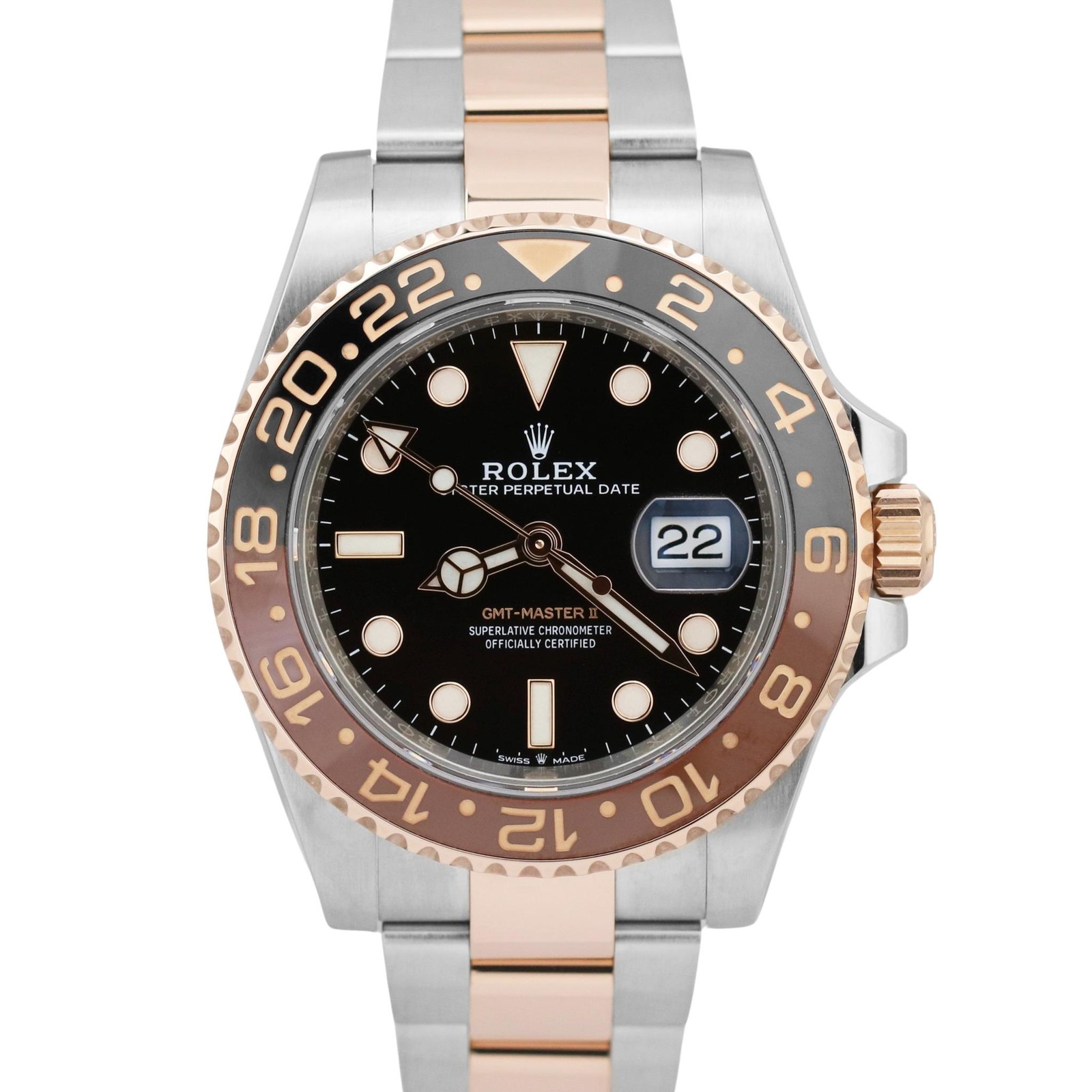 NEW 2025 UNWORN PAPERS Rolex GMT-Master II ROOT BEER 126711 CHNR 40mm Watch BOX