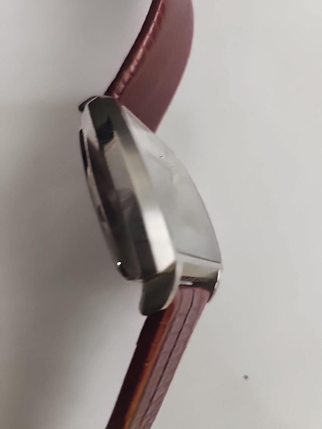 VTG Kenneth Cole KC1617 Men Automatic Skeleton Stainless Steel Watch Diamonds