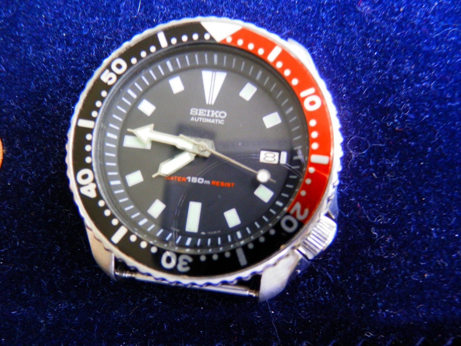Vintage Seiko Scuba Diver 150M 7002-700A Automatic Black Dial Pepsi Bezel