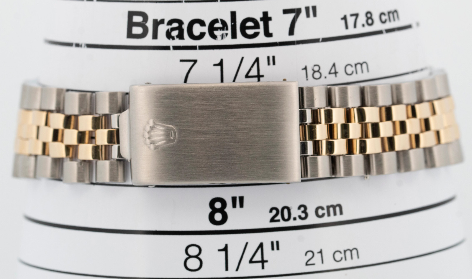 Rolex Oyster Perpetual Date SILVER Two-Tone Gold Stainless Steel 34mm 1500 Watch