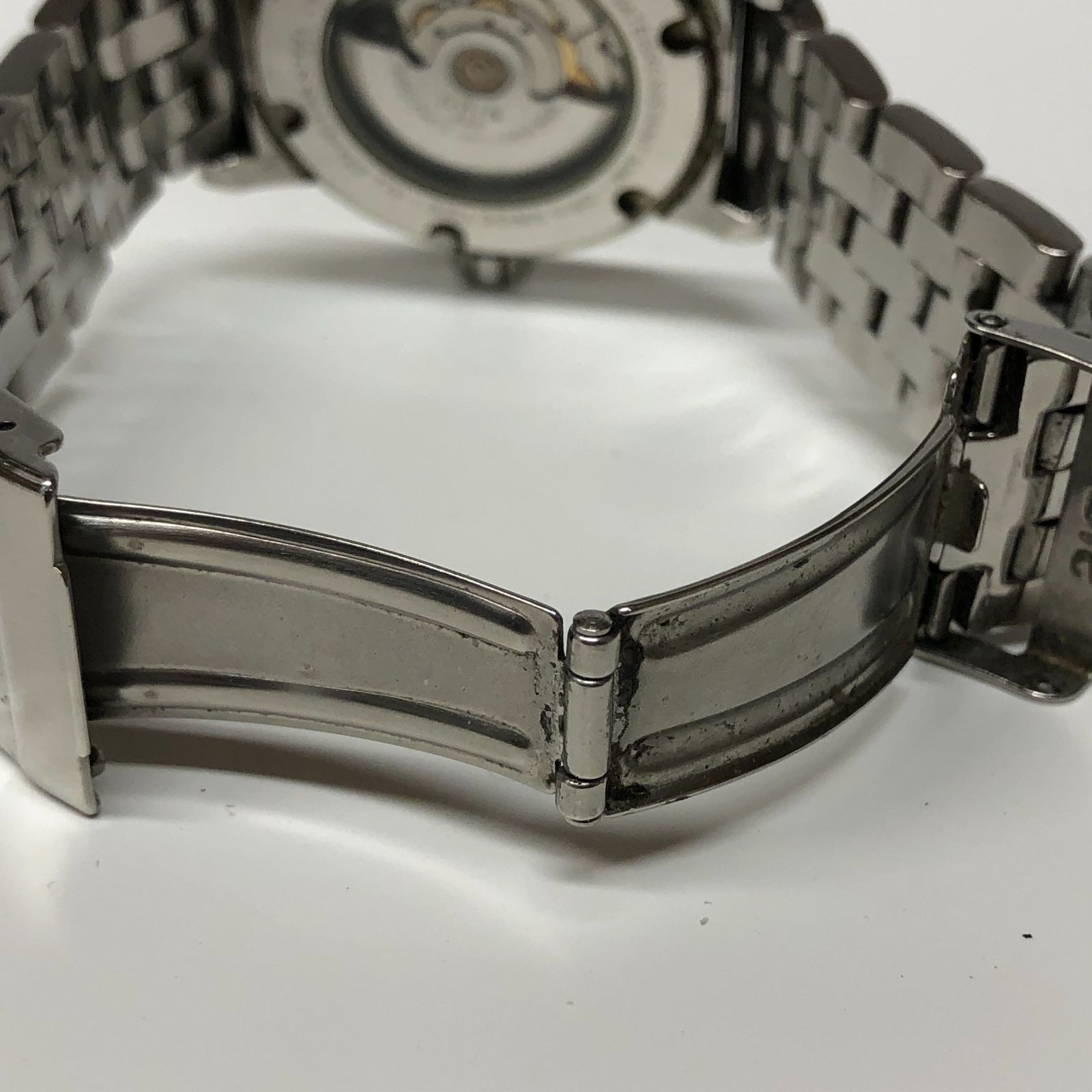 ORIS BC3 Big Crown 7500 Automatic Day Date 40mm Black Dial Display Back Watch