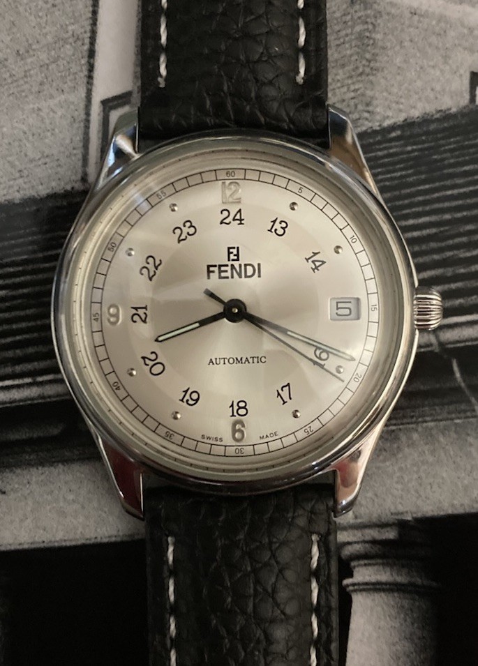 Fendi 200g Automatic Watch, Steel. Neo Vintage, ETA 2824 Movement