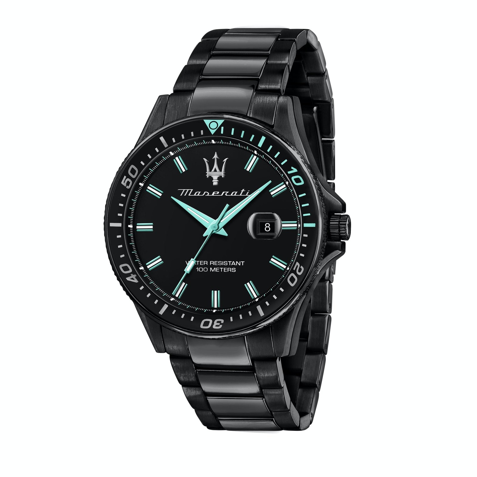 MASERATI CHALLENGE AQUA EDITION R8853144001 Celestial Black Steel Men’s Watch