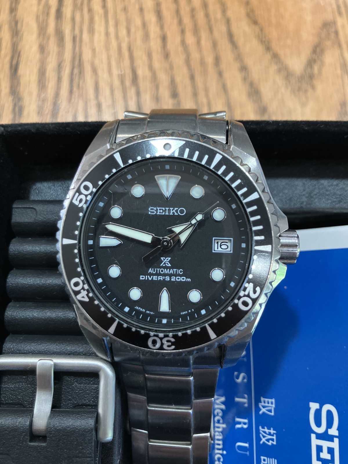 SEIKO Prospex 6R15-01DO Automatic Titanium Watch JAPAN