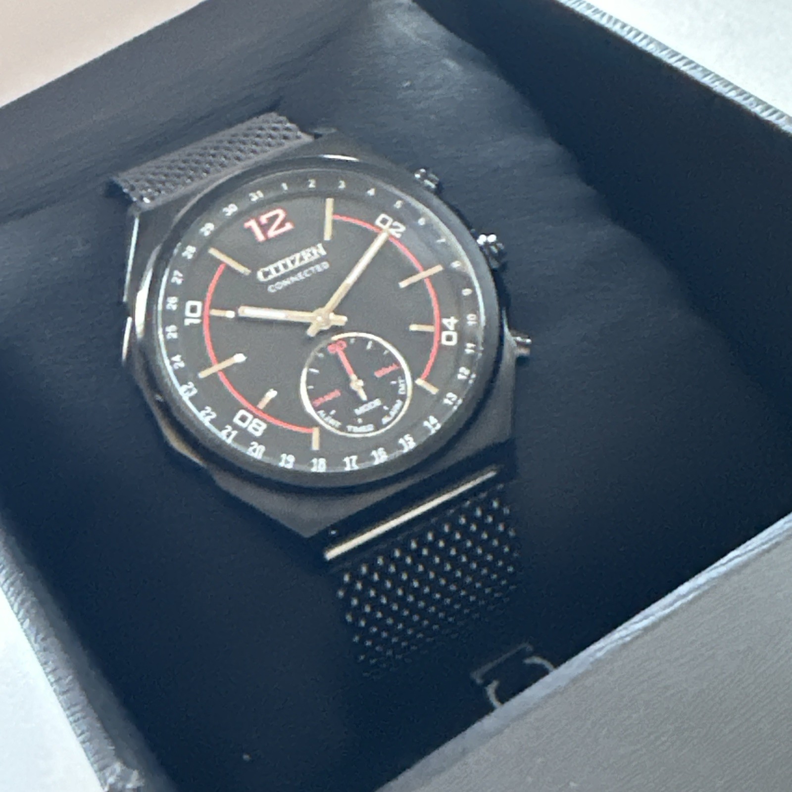 Citizen Men’s Citizen Connected Quartz Black Watch 42MM CX0005-78E