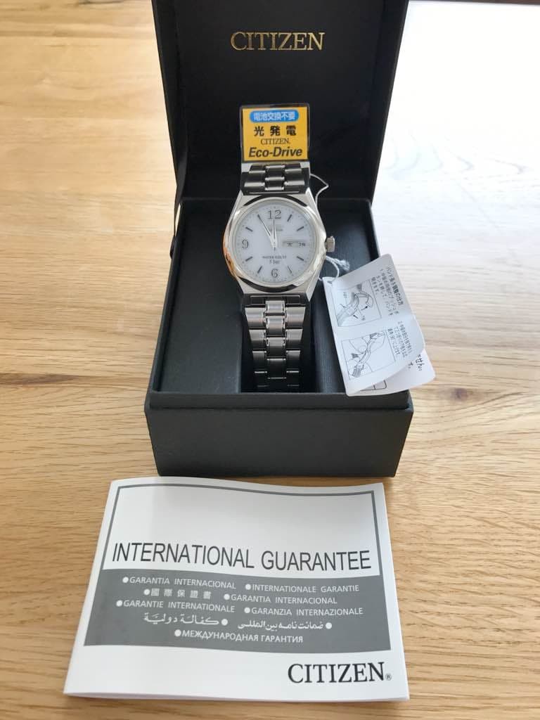 Rare CITIZEN wristwatch Toyako Summit commemorative item Brand New