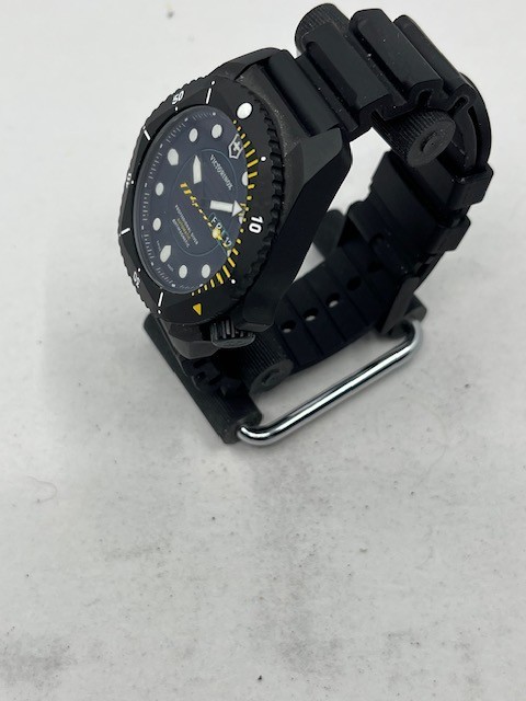 Victorinox Men’s Dive Pro Automatic Black Dial Titanium Watch