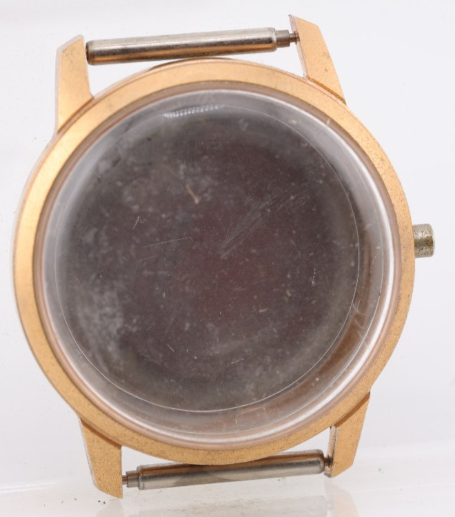 NOS VTG WRIST WATCH CASE, 30.12mm, 15mm LUG, 26.57mm MOVEMENT SEAT (EW)