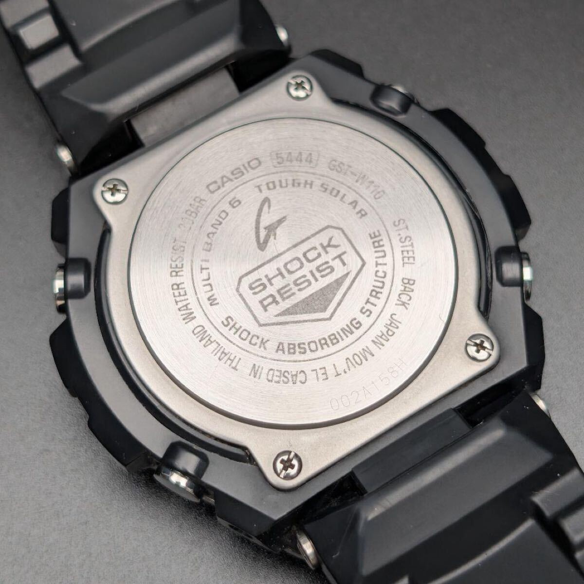 [Operation] CASIO Casio G-SHOCK G-STEEL Radio Solar Ana-Digi Multiband 6 Men’s