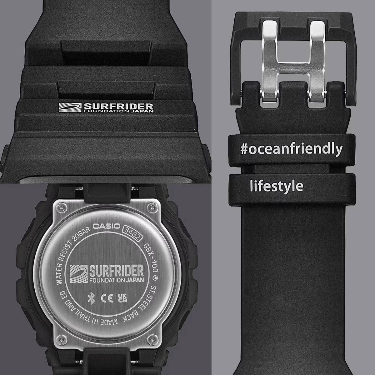 CASIO G SHOCK G LIDE SURFRIDER FOUNDATION JAPAN Collaboration Bluetooth Equipped