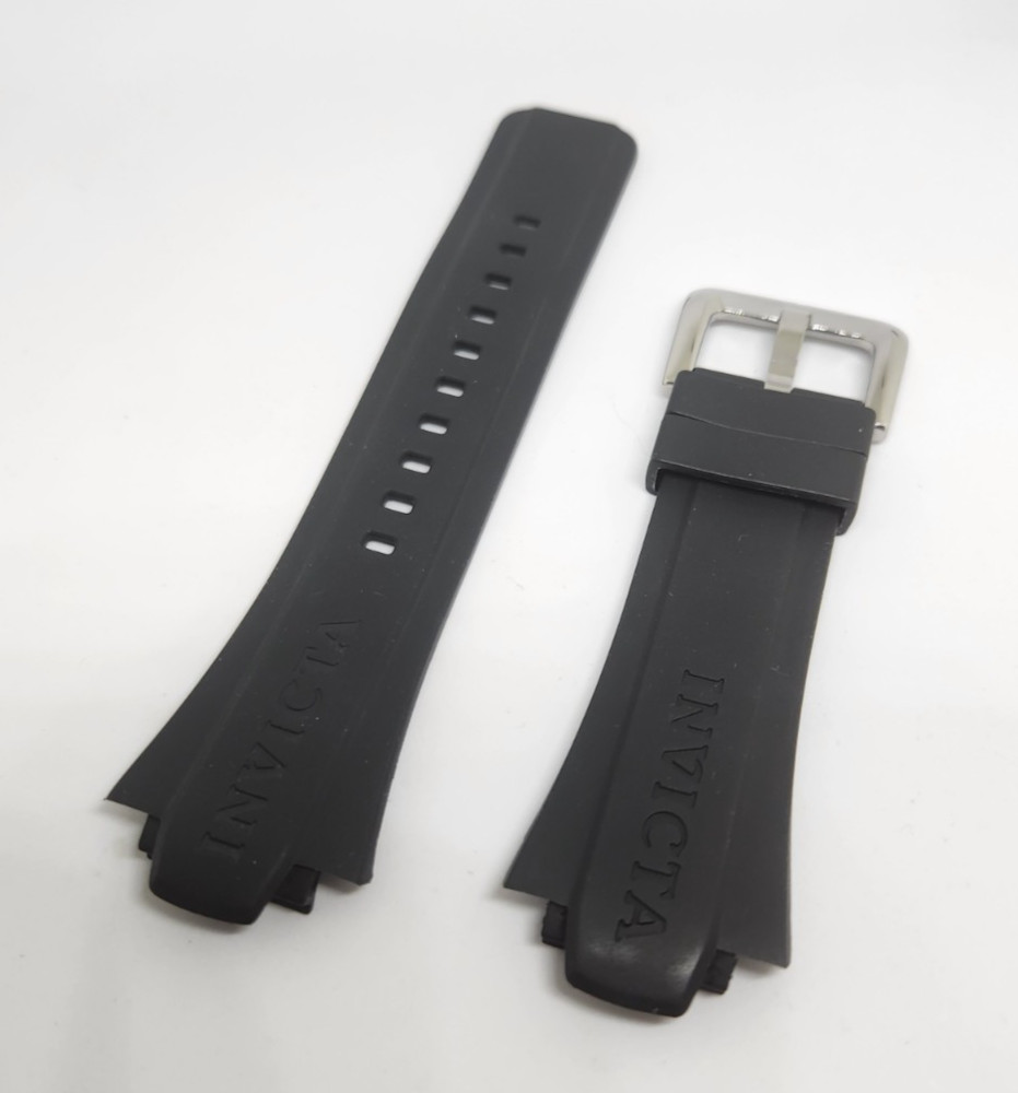 OEM Invicta Pro Diver Black Silicone Strap Band for Model 16132 Etc.