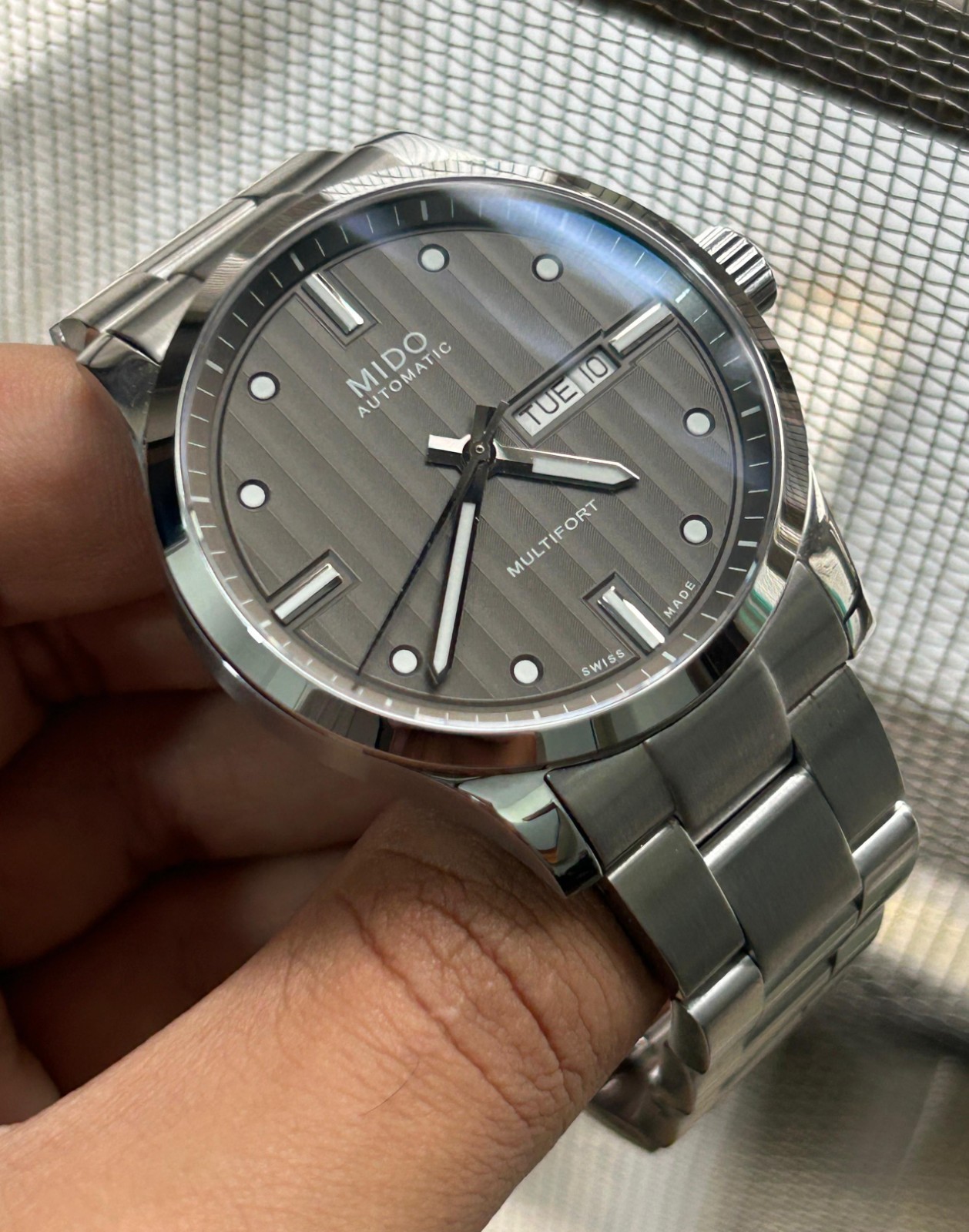 Mido Multifort Dark Gray Dial Automatic Swiss Men’s Watch, Cal-2846 ,25 Jewels