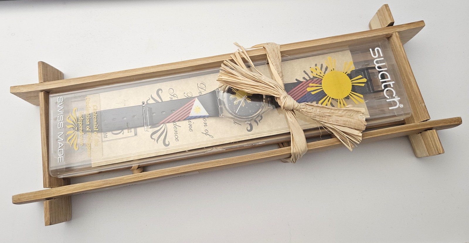 Swatch Special 1997 – GK268PACK – Bamboo Package (The Philippines Centennial Swa