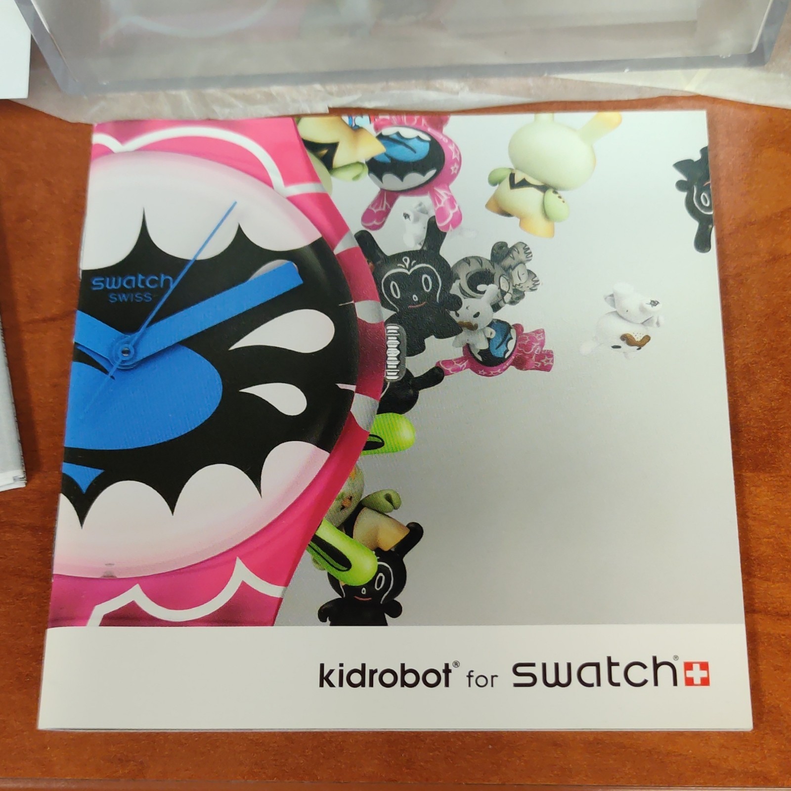 Swatch Kidrobot Collaboration Limited Edition w/ papers.