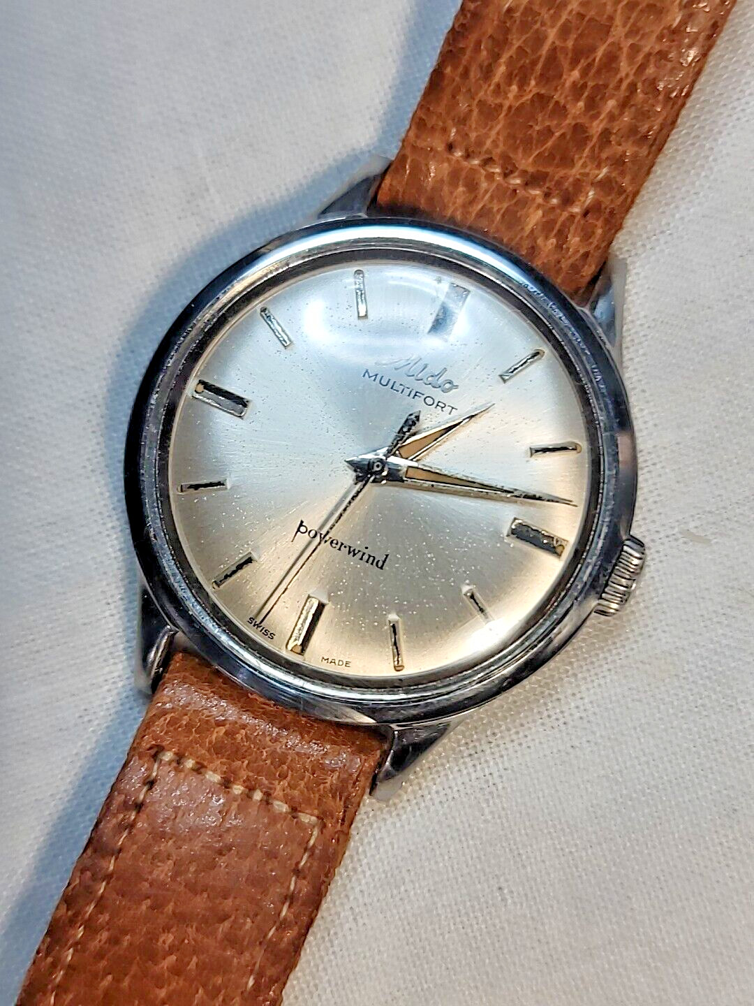 VTG ~ MIDO Multifort Powerwind Automatic Watch Cal. 917P ~ CLEAN LOOK !