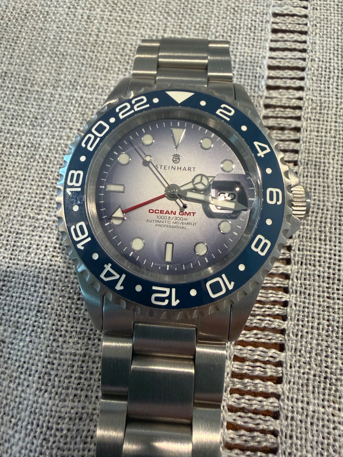 Gnomon SteinHart Ocean One GMT Premium Ceramic Limited Edition Automatic 42MM