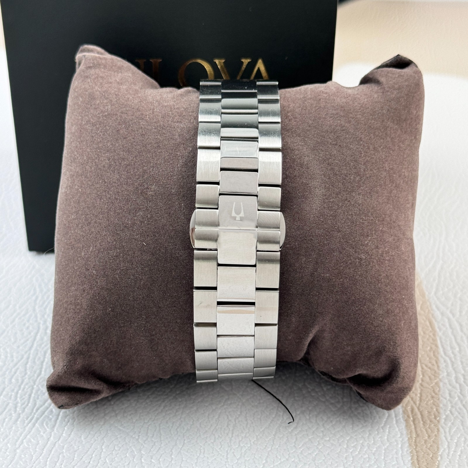Bulova Classic Surveyor Automatic Silver Dial Stainless Steel Men’s Watch 96A274