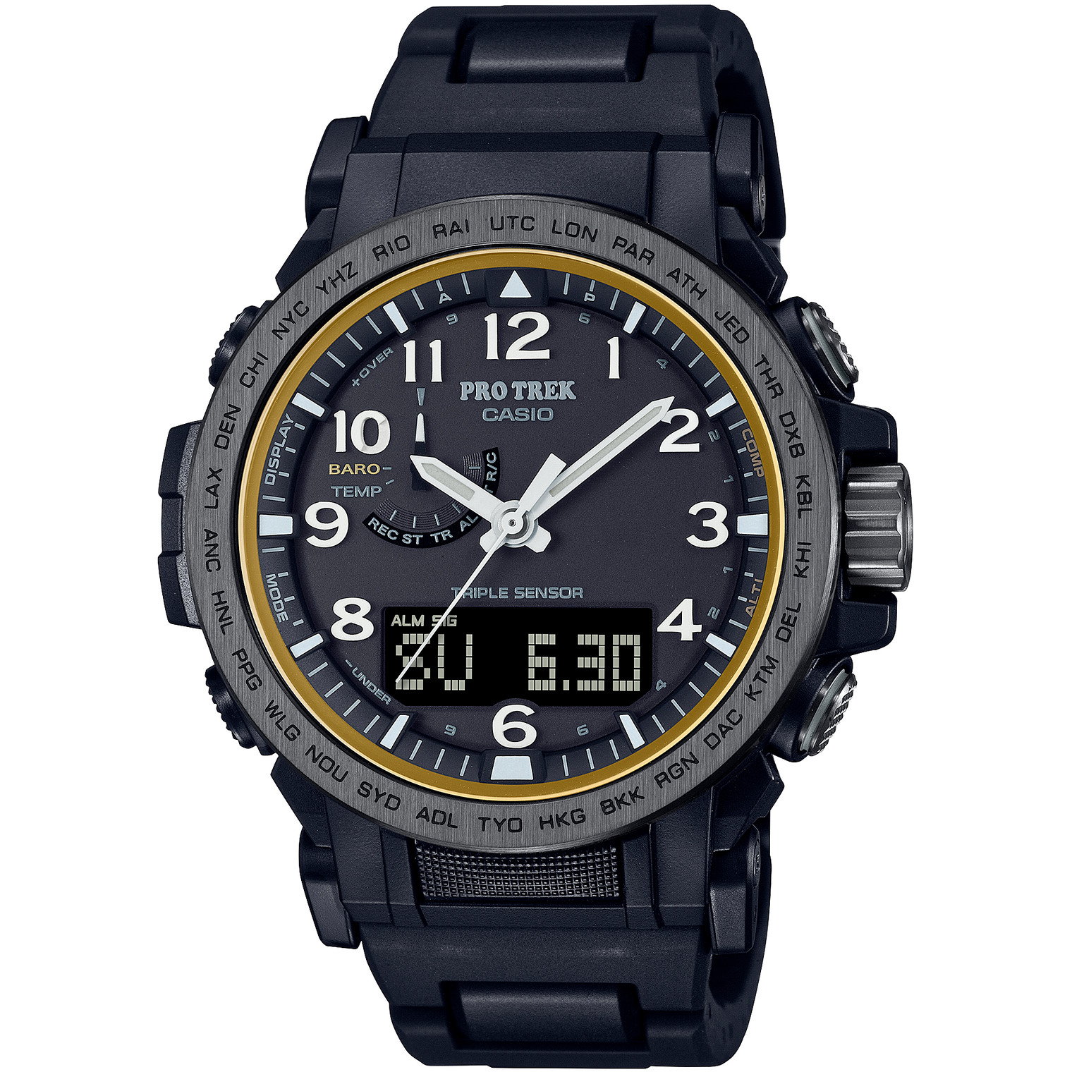 CASIO PRO TRECK PRW-51FC-1JF Climber Line Metal Biomass Resin Radio Solar Watch