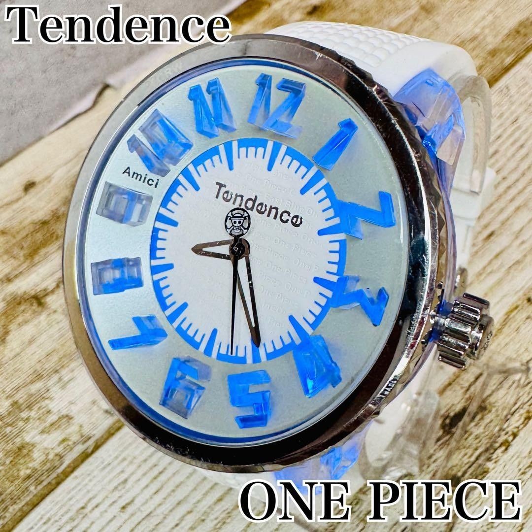 Tendence x ONE PIECE FLASH Luffy Limited 273/300 LED Quartz Watch White Japan