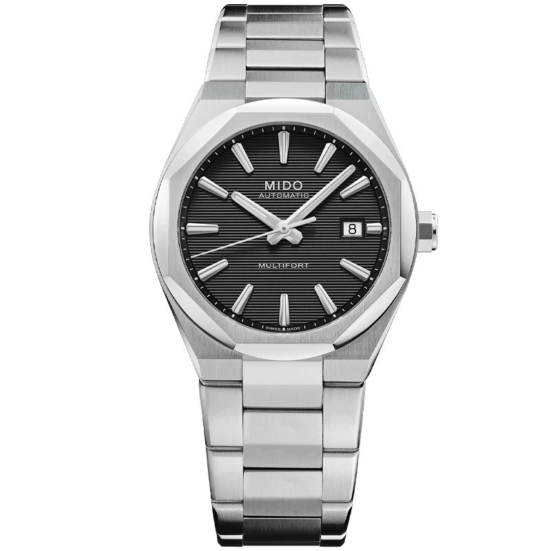 Mido Multifort 8 One Crown 40mm Black Dial Men’s Watch M0555071105100