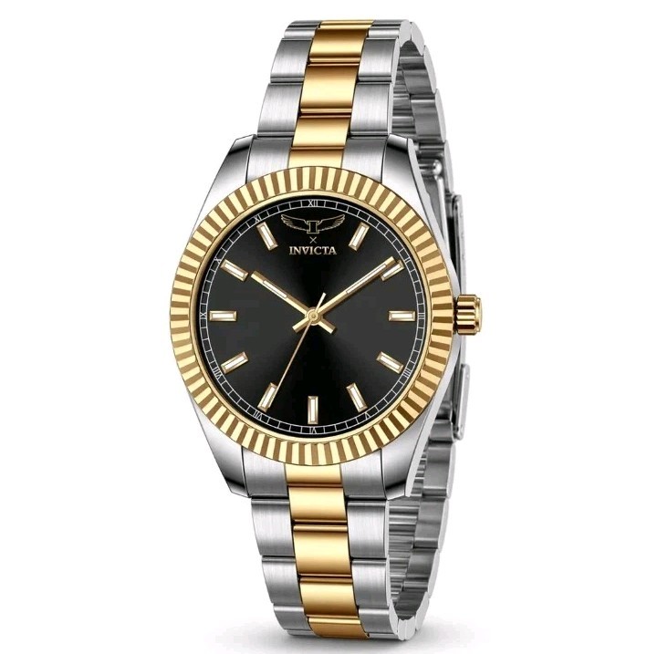 Invicta Specialty I by Invicta Men’s Watch 40mm 69011 Two Tone W/Black Dial New!
