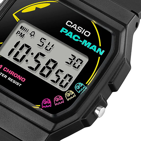 CASIO CLASSIC Pac-Man Collaboration Model with Biomass Plastic Band F-91WPC-1AJR