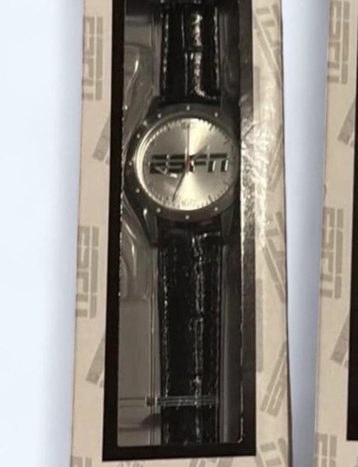 VINTAGE ESPN Limited Release Sport’s Center Wrist Watch Black RARE HTF