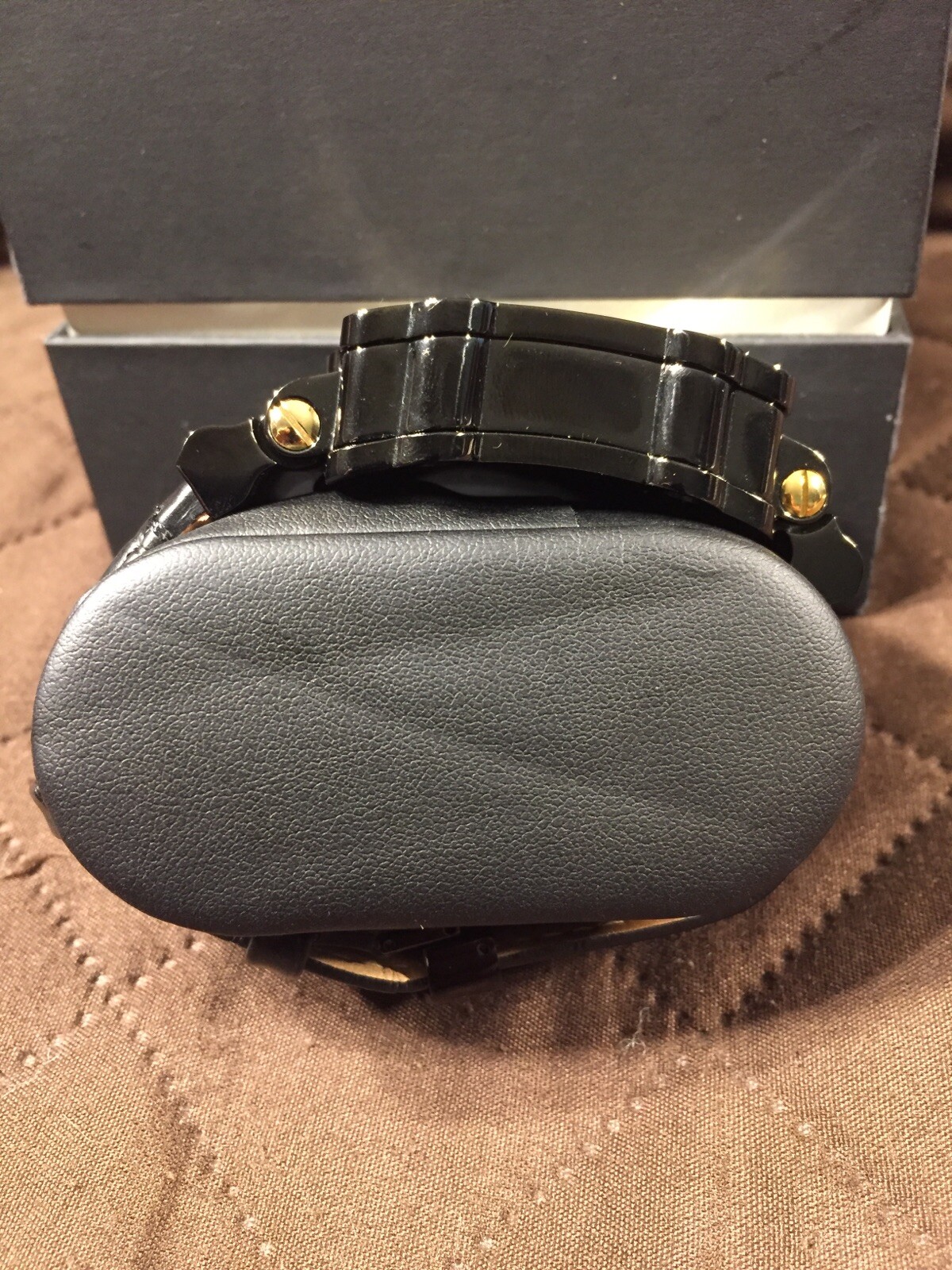 $1825 Phantom Black Chronograph Crystal Dial Diamond Men’s Watch JB-6215-238-F