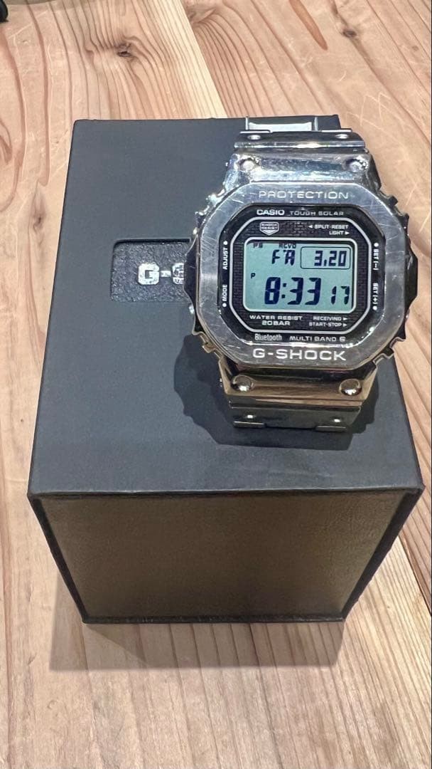 Casio G Shock GMW-B5000D-1JF Radio Solar Wristwatch Bluetooth #0027