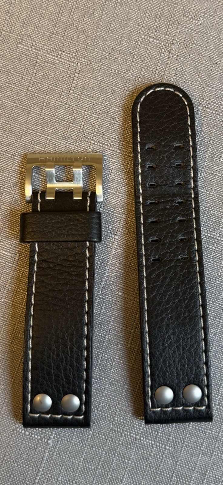 Hamilton Murph 42mm Bracelet Bundle H70605732 Complete Set w/ Extra OEM Strap