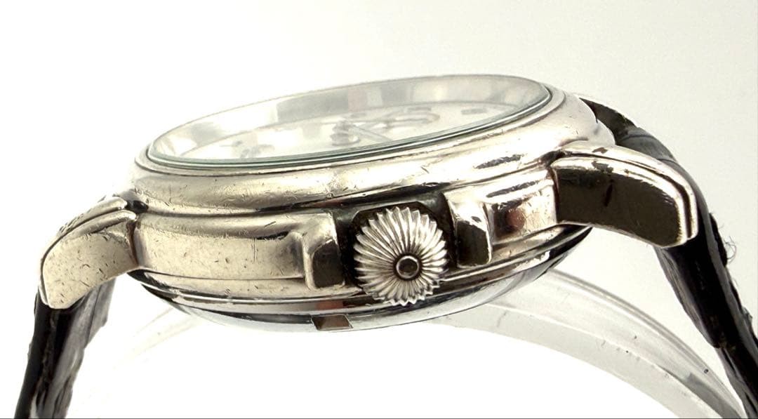 Orient automatic winding 46B 305 60 CS silver 925 transparent back working