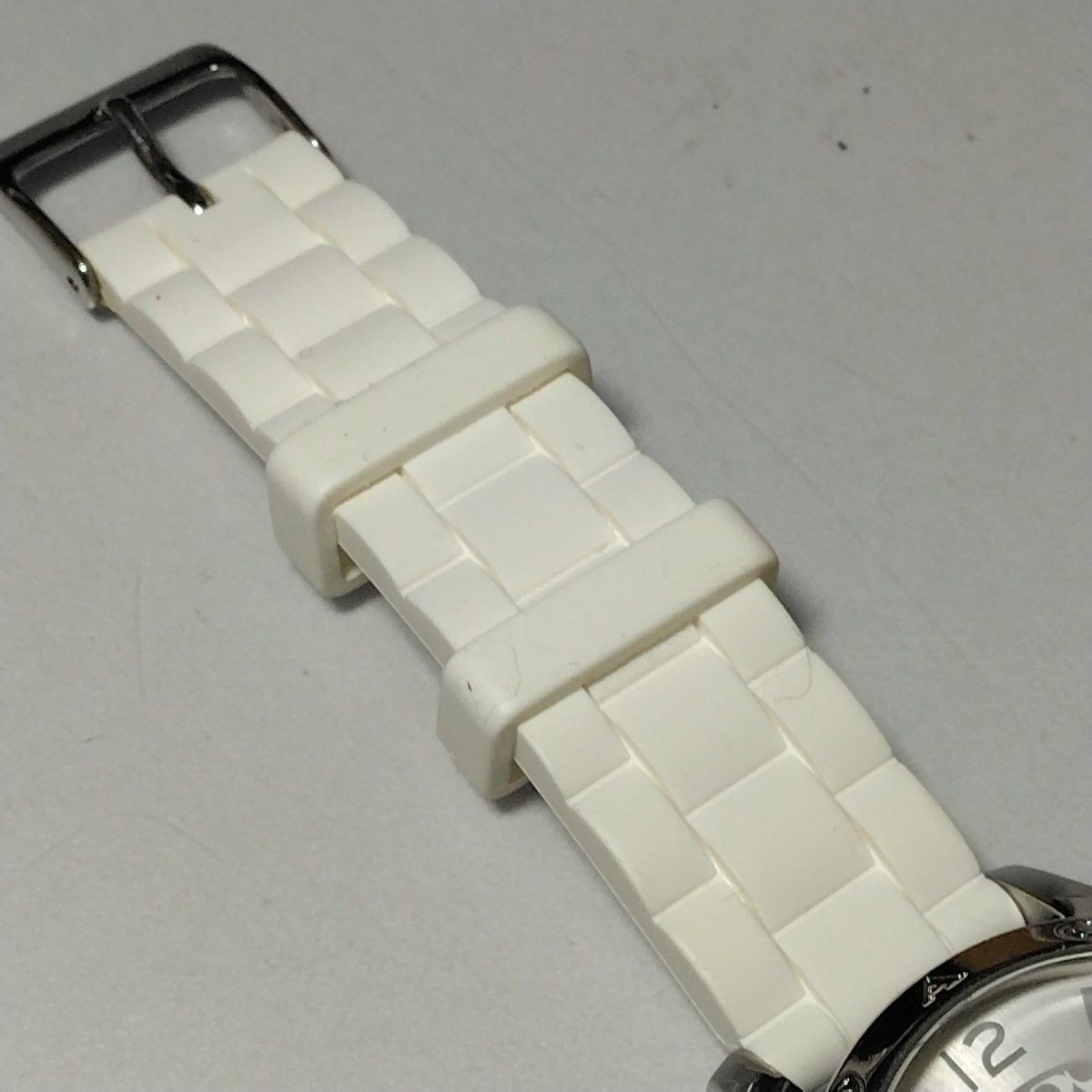 Battery Replacement and Cleaning Completed COACH Quartz Watch 14502525 Rubber Ba