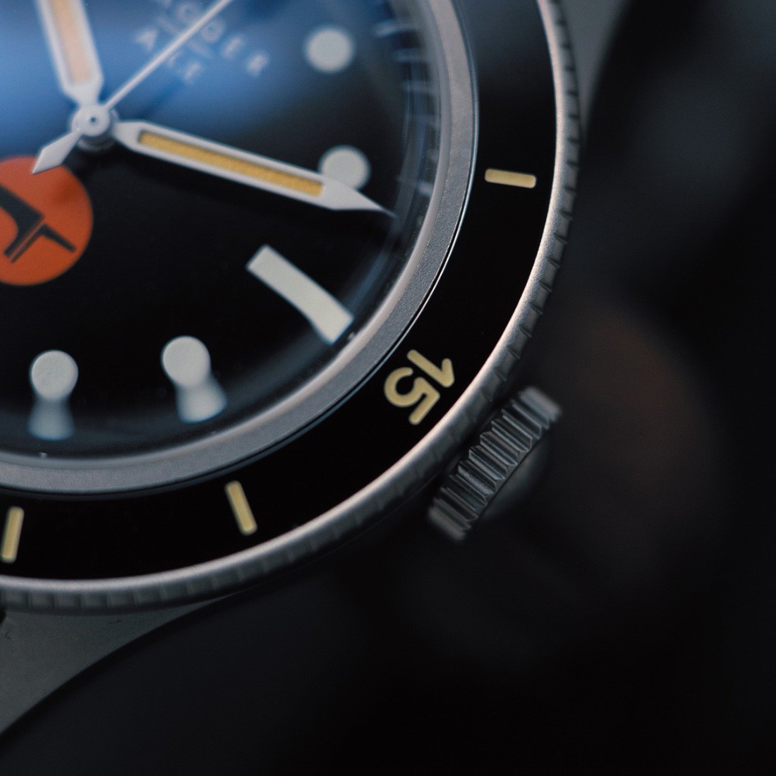 Dagger Axe Spectre Mechanical Automatic Steel Black Grey Diver Men’s Watch