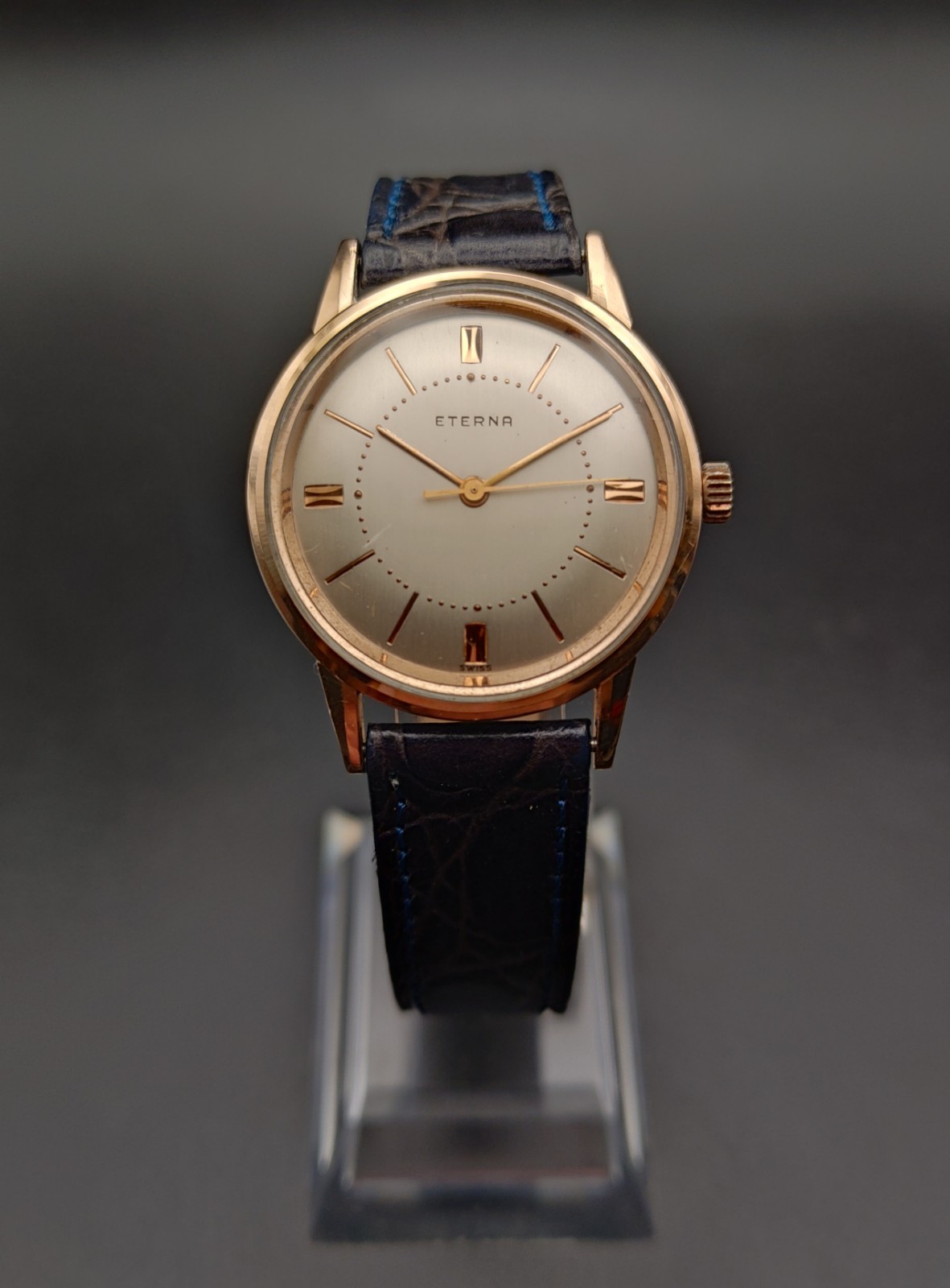 Eterna Ultra Slim Vintage Watch Monobloc Case – GWO – Cal. 1407U
